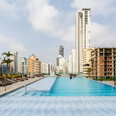 3bd Condo-amazing View-modern Apt-luxury Building * Cartagena