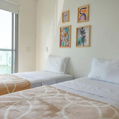 Apartamento 3bd Condo-amazing View-modern Apt-luxury Building Cartagena